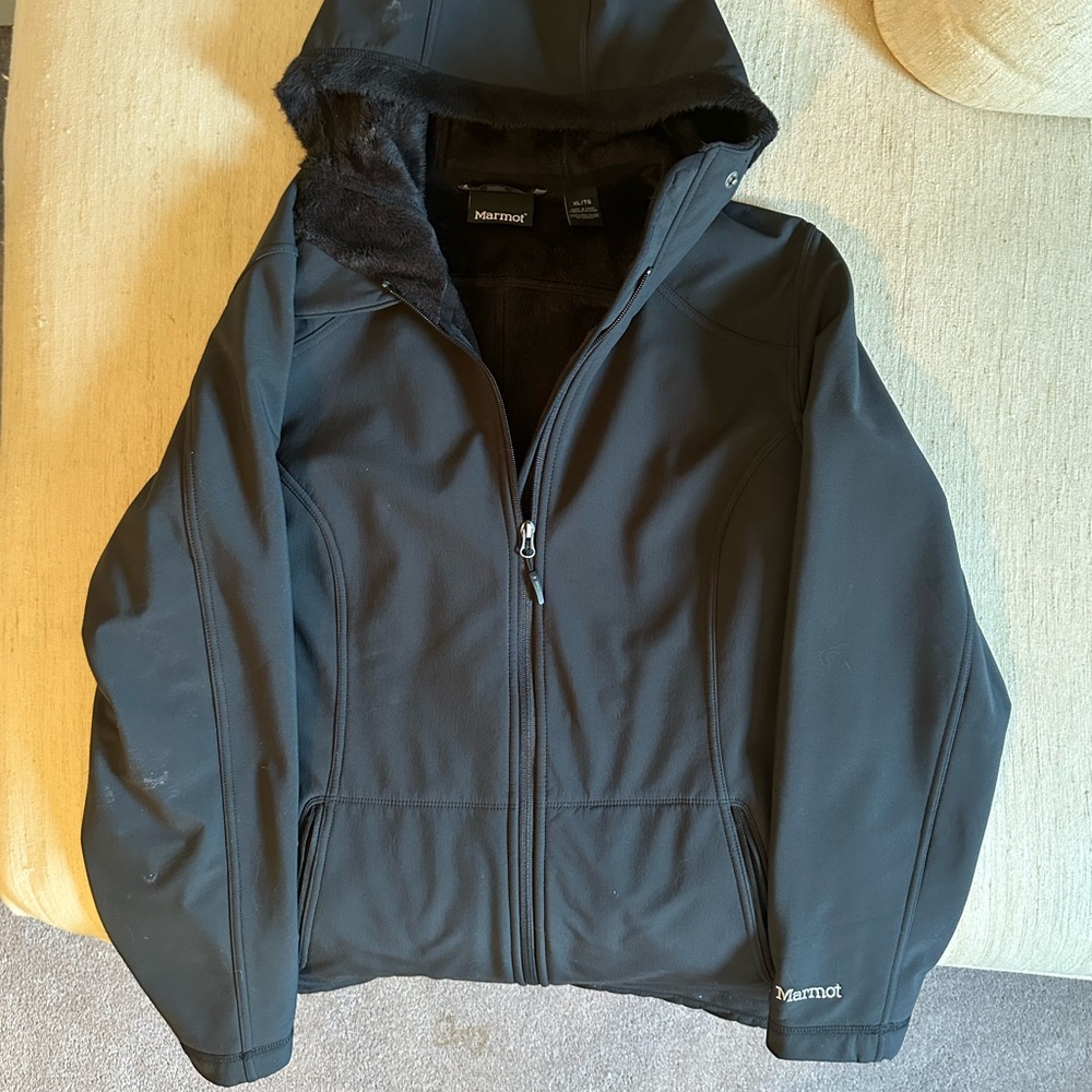 Marmot jacket, dark grey, size XL
